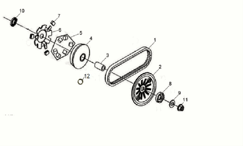 9.MOVABLE DRIVE FACE ASSY