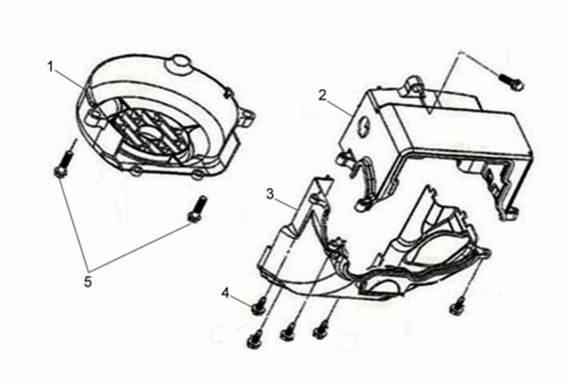 1.SHROUD ASSY