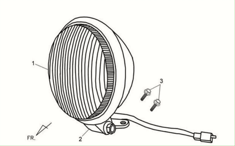 15.HEAD LIGHT ASSY 15.HEAD LIGHT ASSY