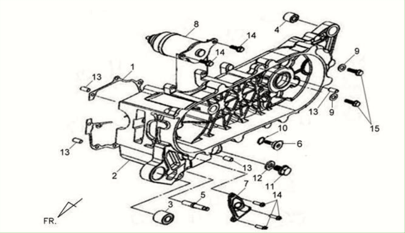 12.L.CRANK CASE