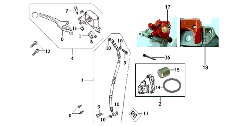 15.STEERING HANDLE - HANDLE COVER