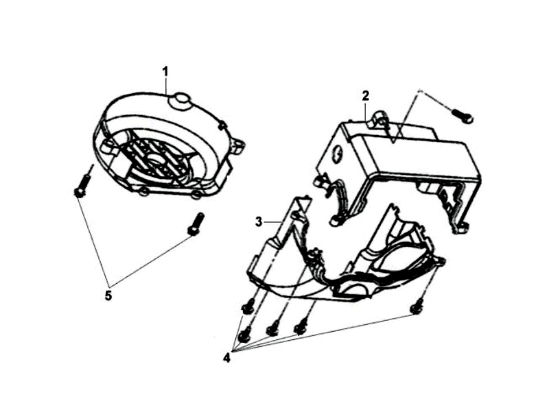 1.SHROUD ASSY