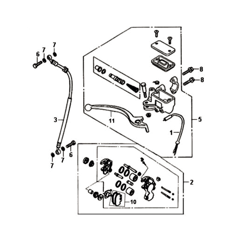 18.FR. BRAKE MASTER CYLINDER