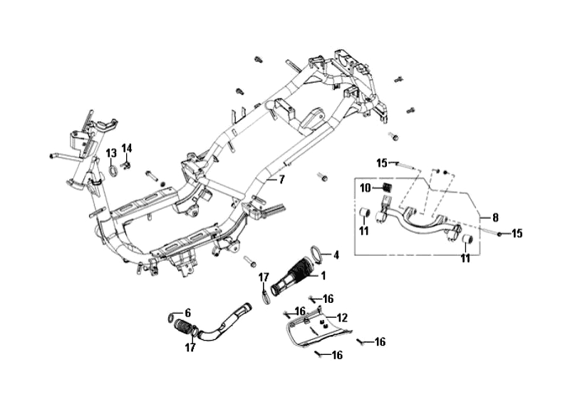 35.FRAME BODY ENGINE HANGER