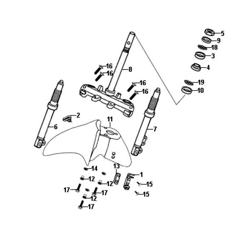 23.STRG. STEM FRONT CUSHION