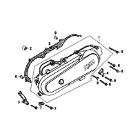 11.LEFT CRANK CASE COVER