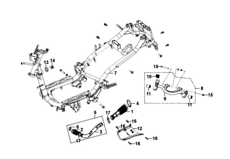 37.FRAME BODY ENGINE HANGER