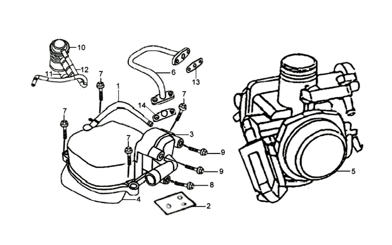 2.CYLINDER HEAD COVER CARBURETOR