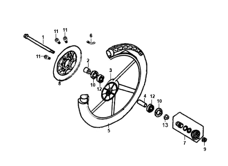 26.FRONT WHEEL