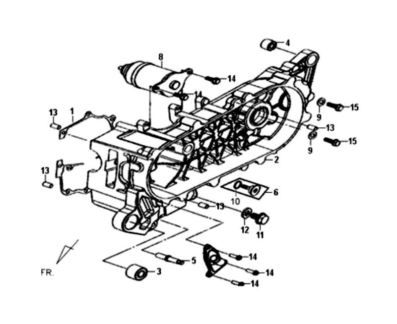 12.L. CRANK CASE