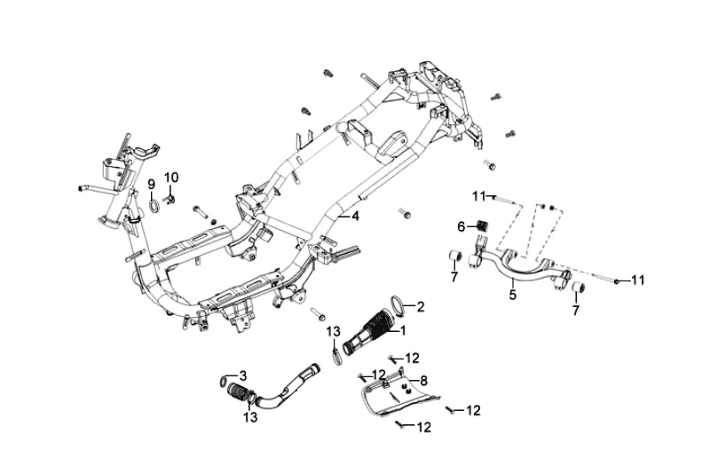 35.FRAME BODY ENGINE HANGER