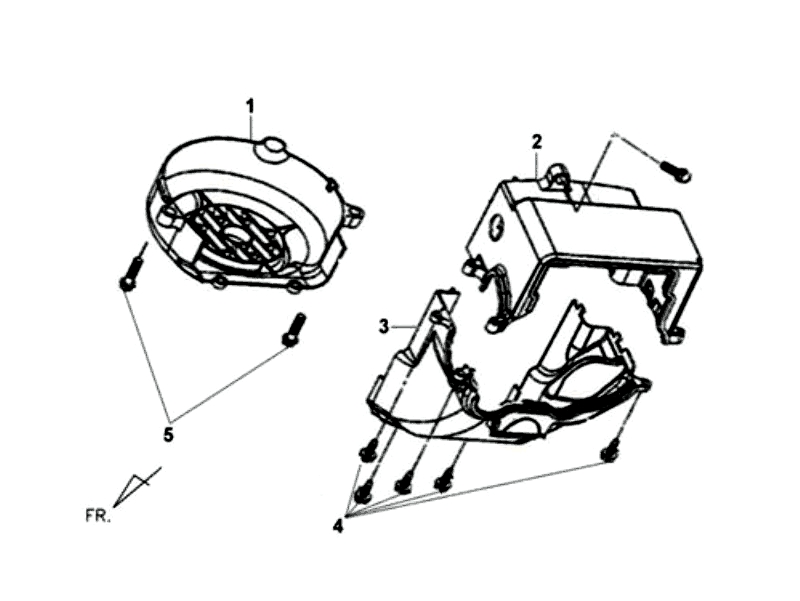 1.SHROUD ASSY