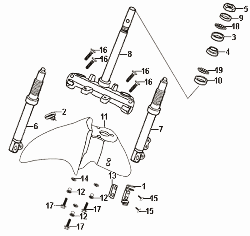 23.STRG. STEM FRONT CUSHION