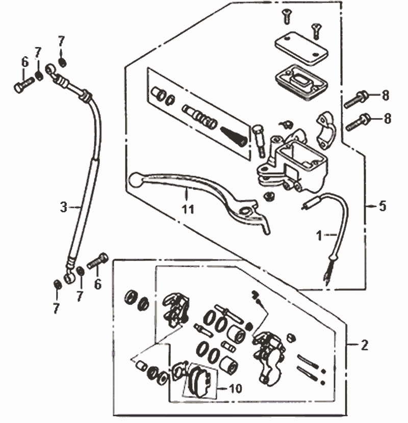 18.FR. BRAKE MASTER CYLINDER