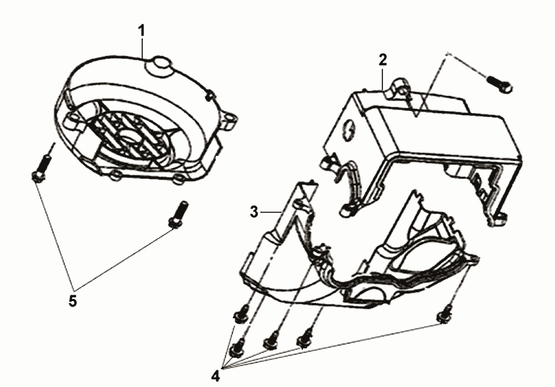 1.SHROUD ASSY