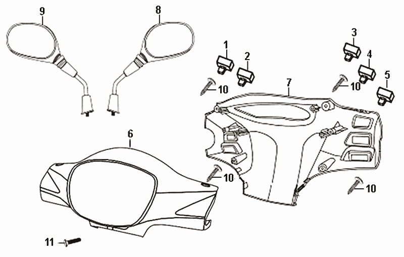 19.HANDLE PIPE HANDLE COVER
