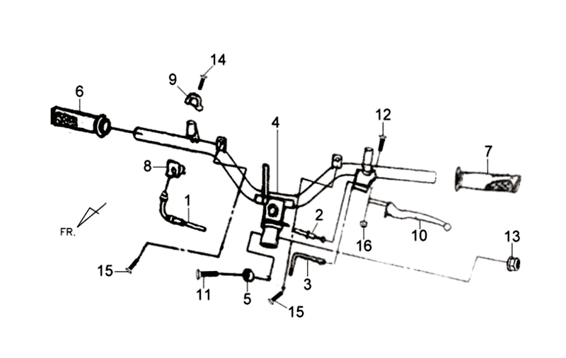 13.STRG. HANDLE COMP