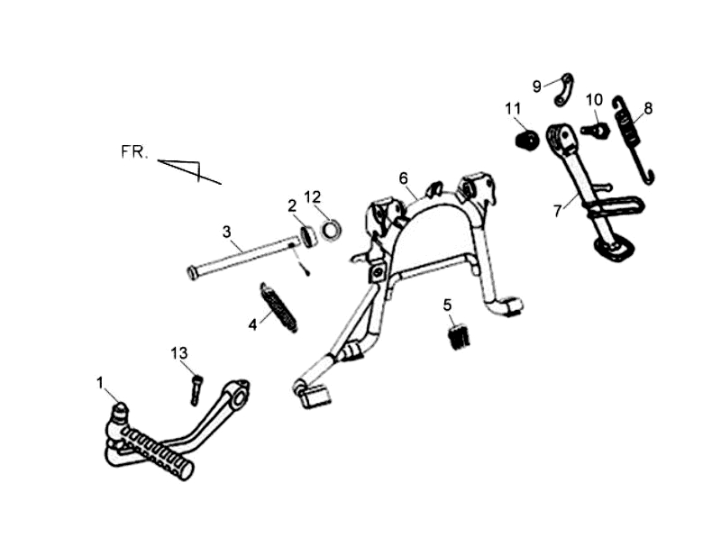 27.MAIN STAND ASSY