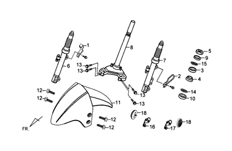 23.FR. FORK SET
