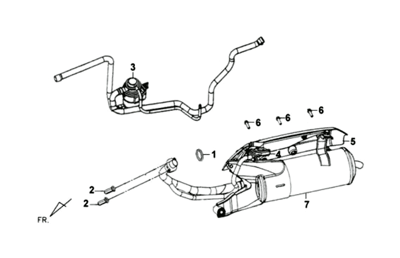 30.EXH. MUFFLER ASSY.