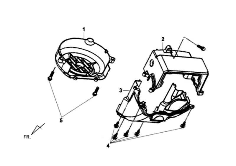 1.SHROUD ASSY