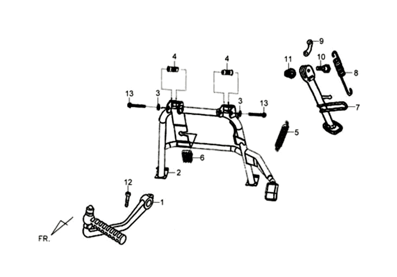31.MAIN STAND ASSY