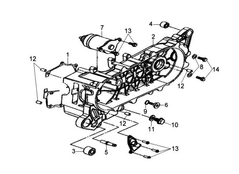 12.L. CRANK CASE