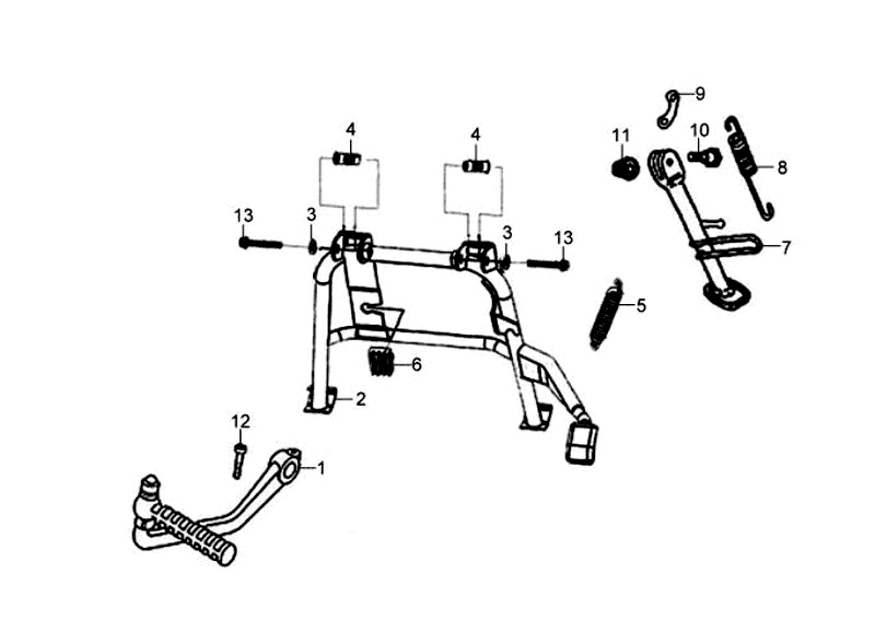 31.MAIN STAND ASSY
