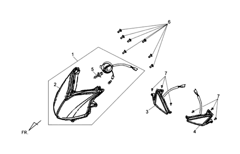 11.HEAD LIGHT ASSY 11.HEAD LIGHT ASSY