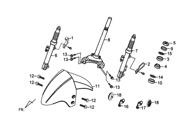 19.FR. FORK SET