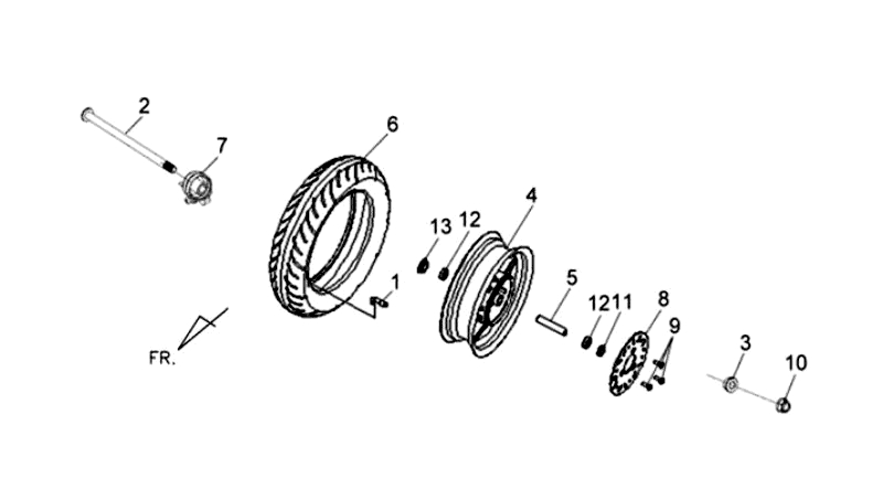 18.FR. WHEEL ASSY