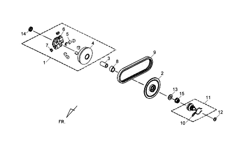 5.MOVABLE DRIVE FACE ASSY