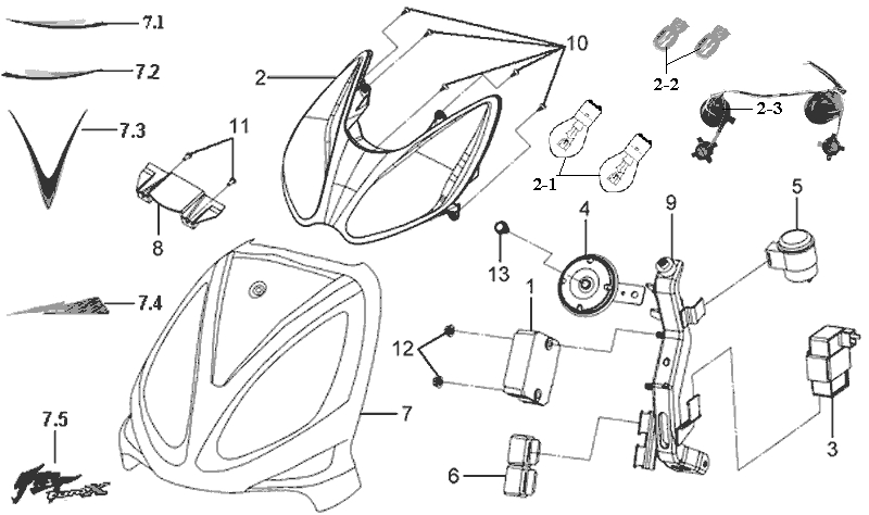 12.FRONT COVER - HEAD LIGHT