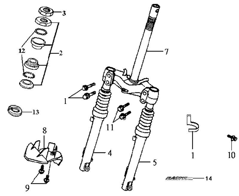 16.FRONT FORK