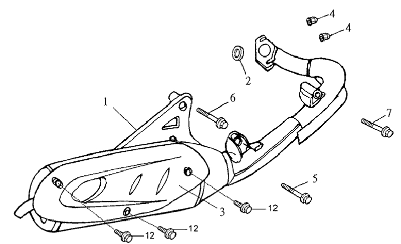 34.EXHAUST MUFFLER