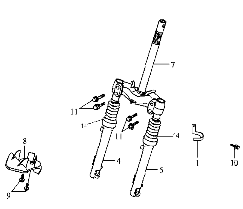 16.FRONT FORK