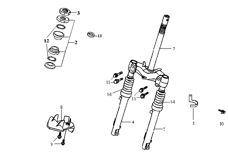 16.FRONT FORK