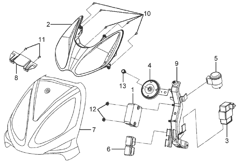 12.FRONT COVER - HEAD LIGHT