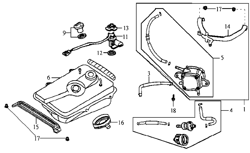 22.FUEL TANK - FLOOR PLATE