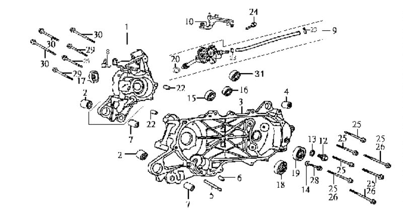 9.CRANK CASE