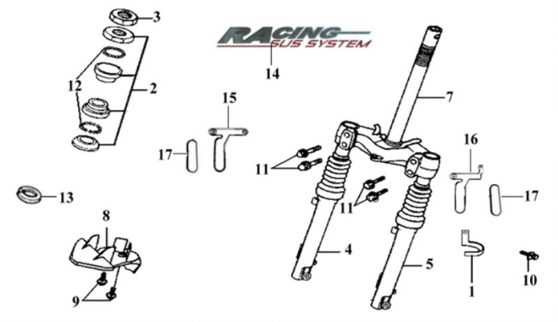 18.FRONT FORK