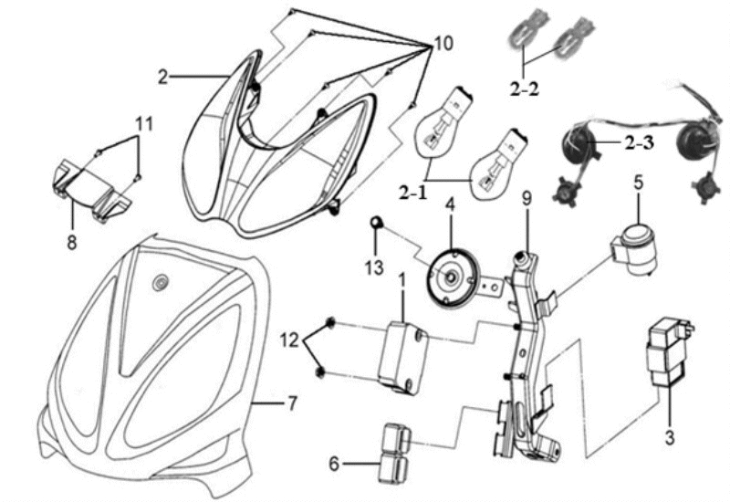 13.FR. COVER . HEAD LIGHT