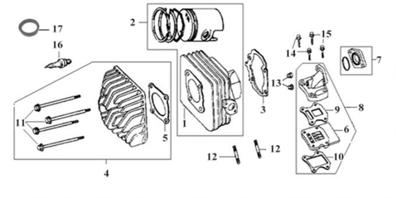 2.CYLINDER. CYLINDER HEAD