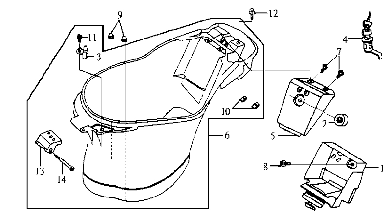 22.FUEL TANK - FLOOR PLATE