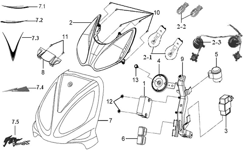 12.FR. COVER - HEAD LIGHT