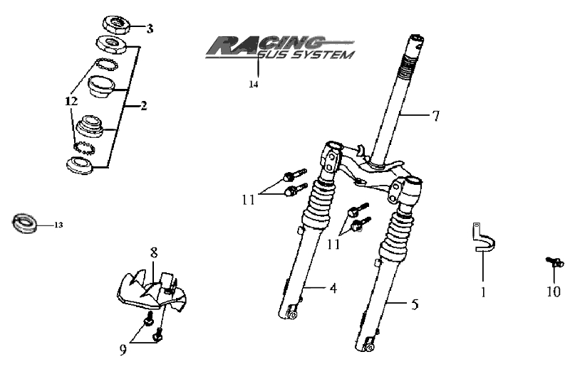 16.FRONT FORK