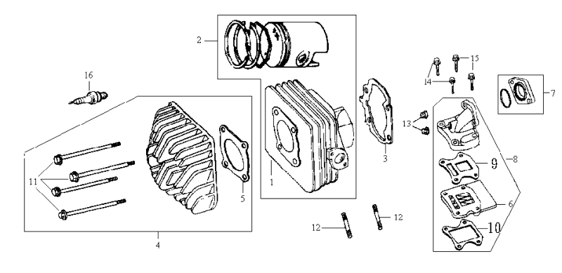 2.CYLINDER. CYLINDER HEAD