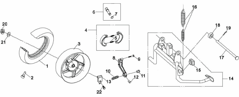 20.RR. WHEEL ASSY