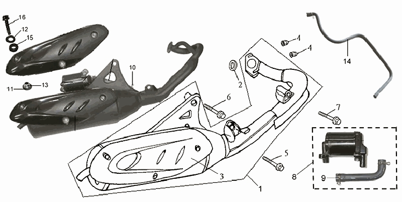 27.EXHAUST MUFFLER