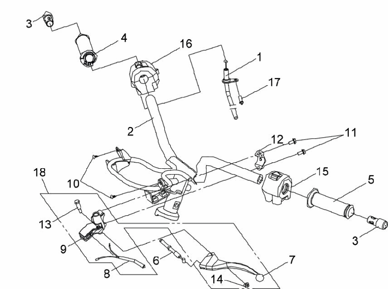 14.LH. HANDLE LEVER ASSY